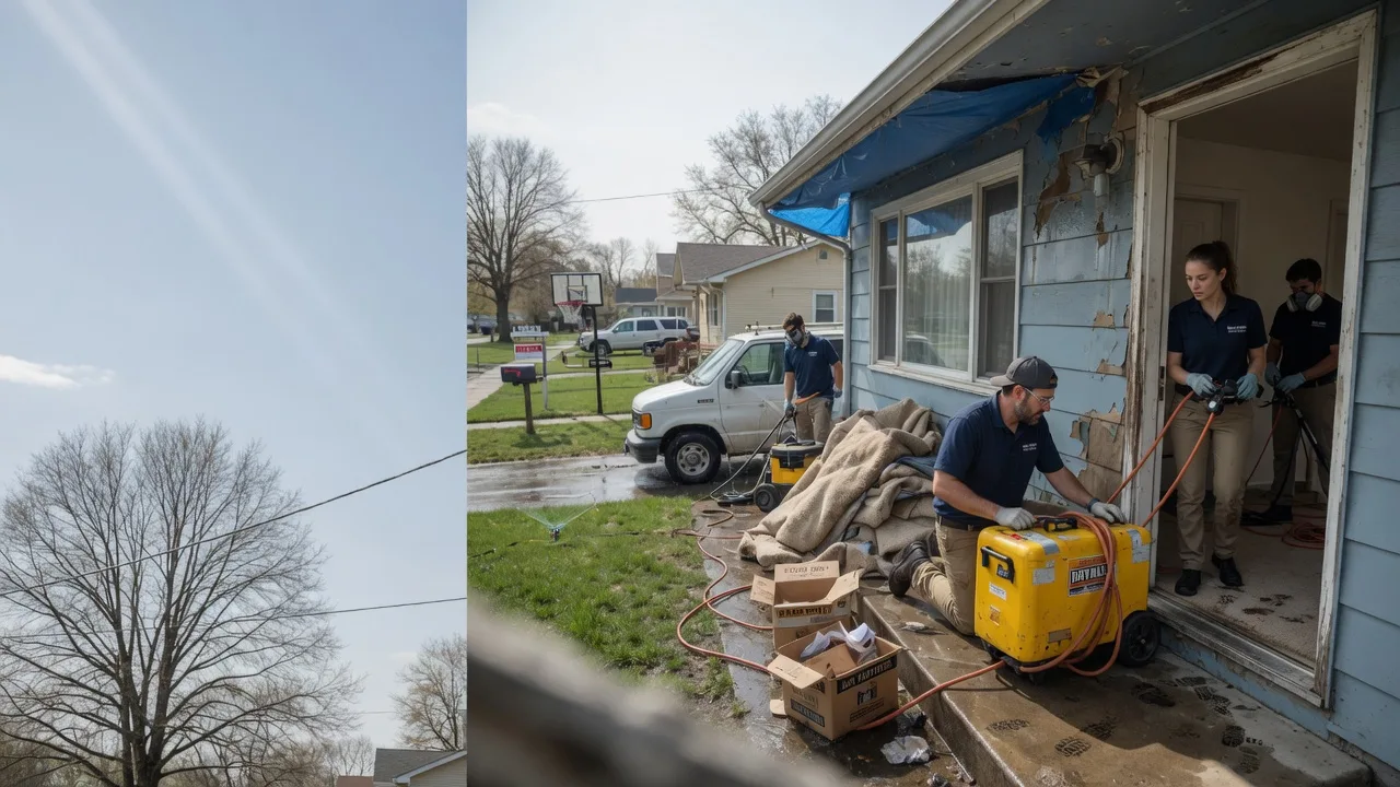 Basement Flood Cleanup in Whittier, NC near me